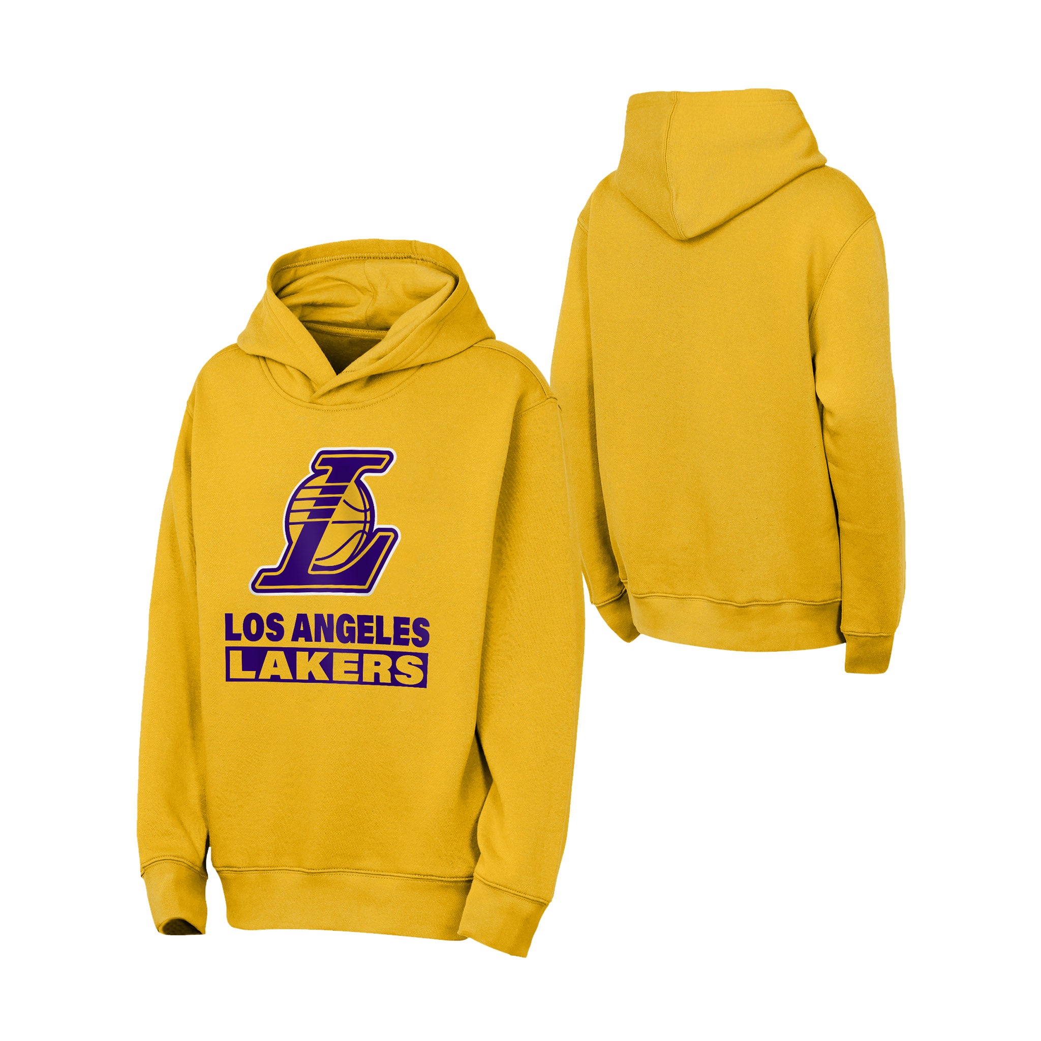 Lakers Back To Basics Hoodie - Denny's