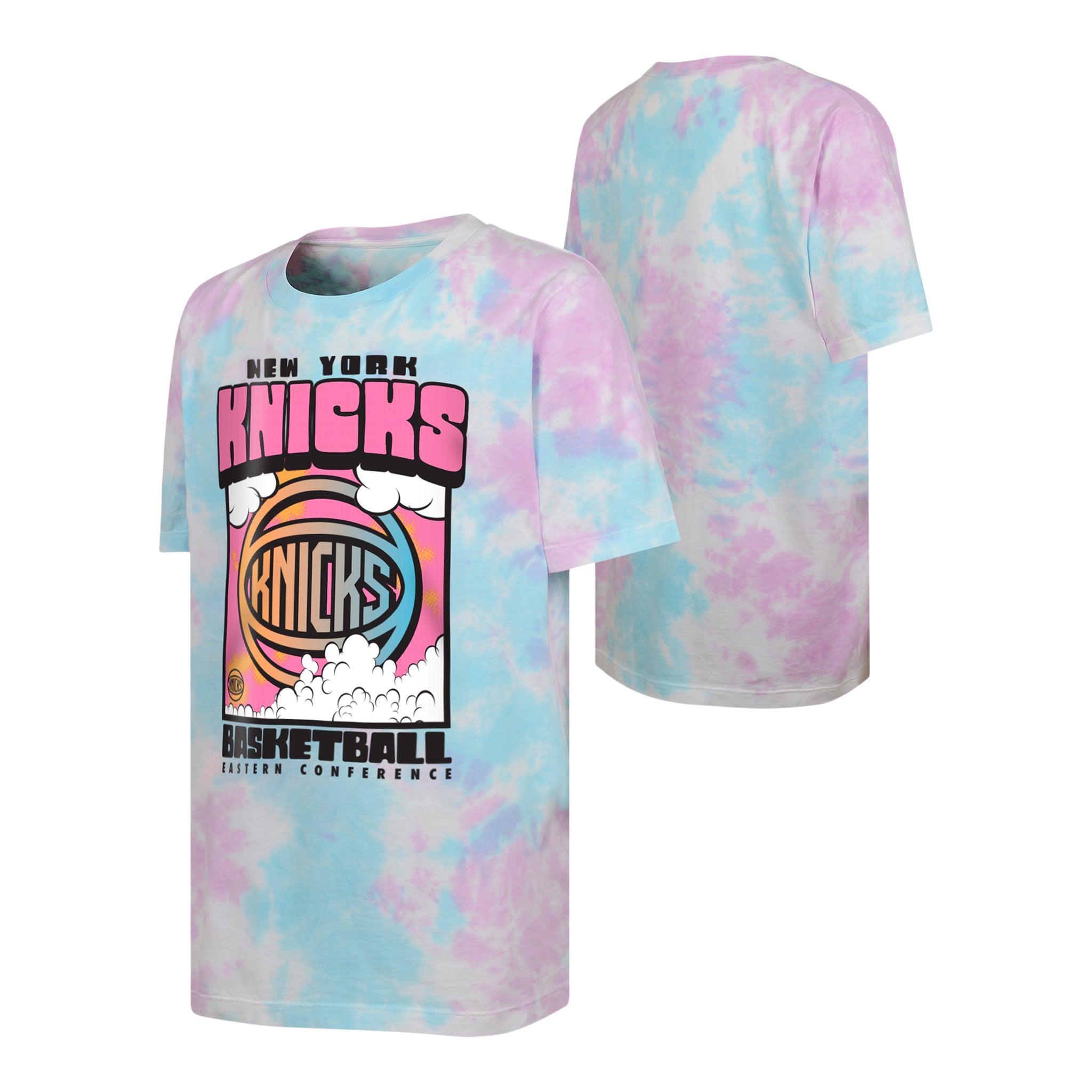 Knicks Tie Dye Touch The Sky Tee - Denny's