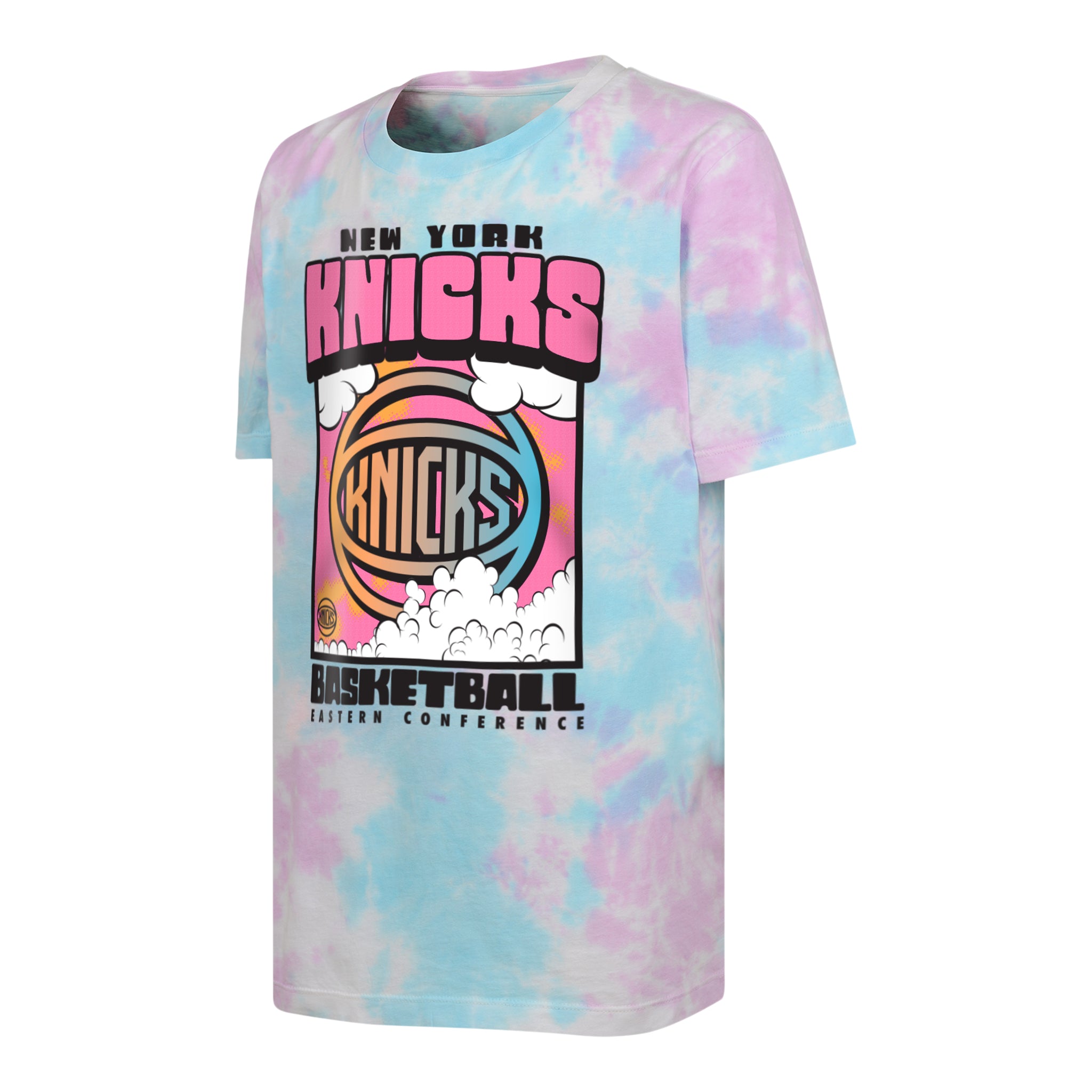 Knicks Tie Dye Touch The Sky Tee - Denny's