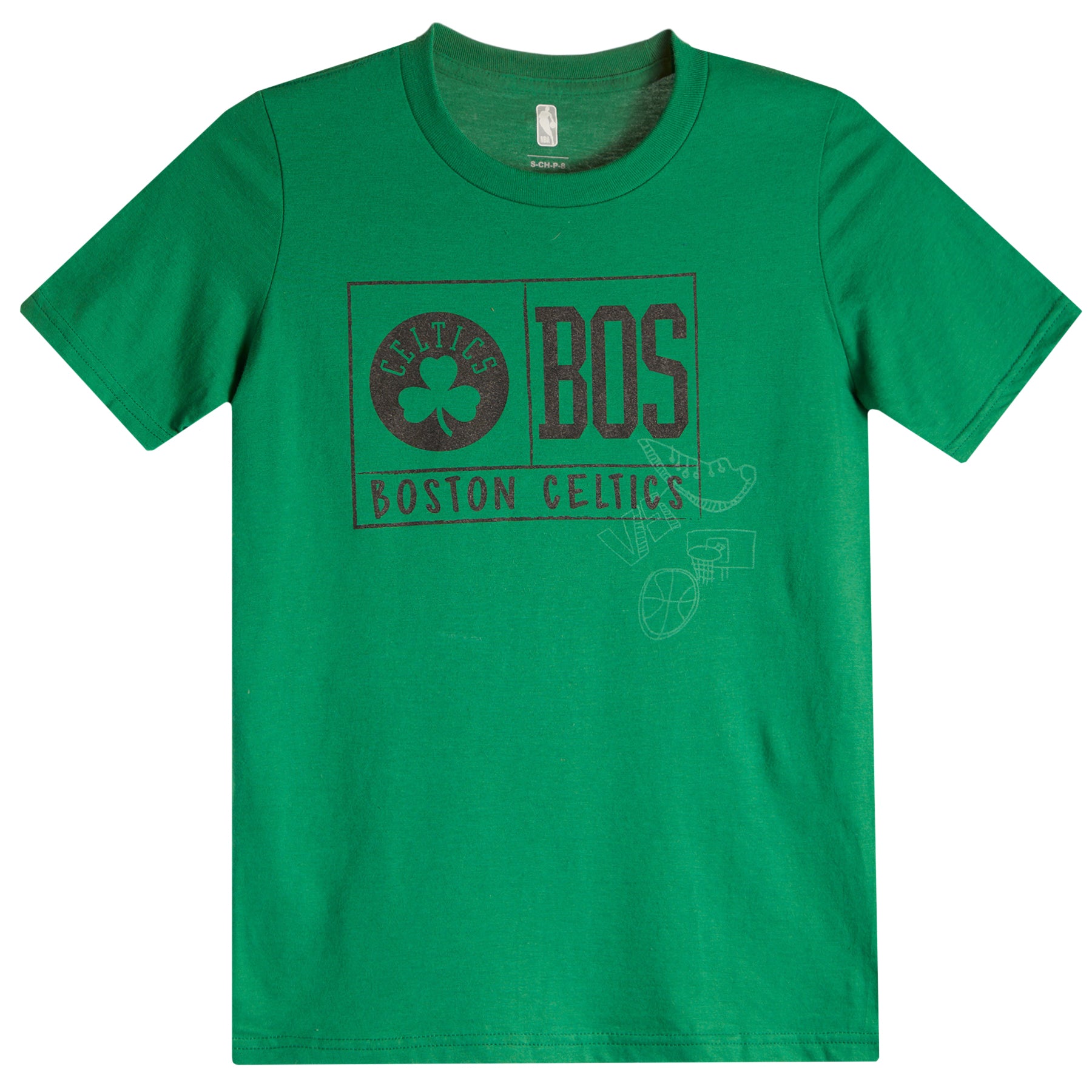 Celtics 48 Minutes Triblend Tee - Denny's