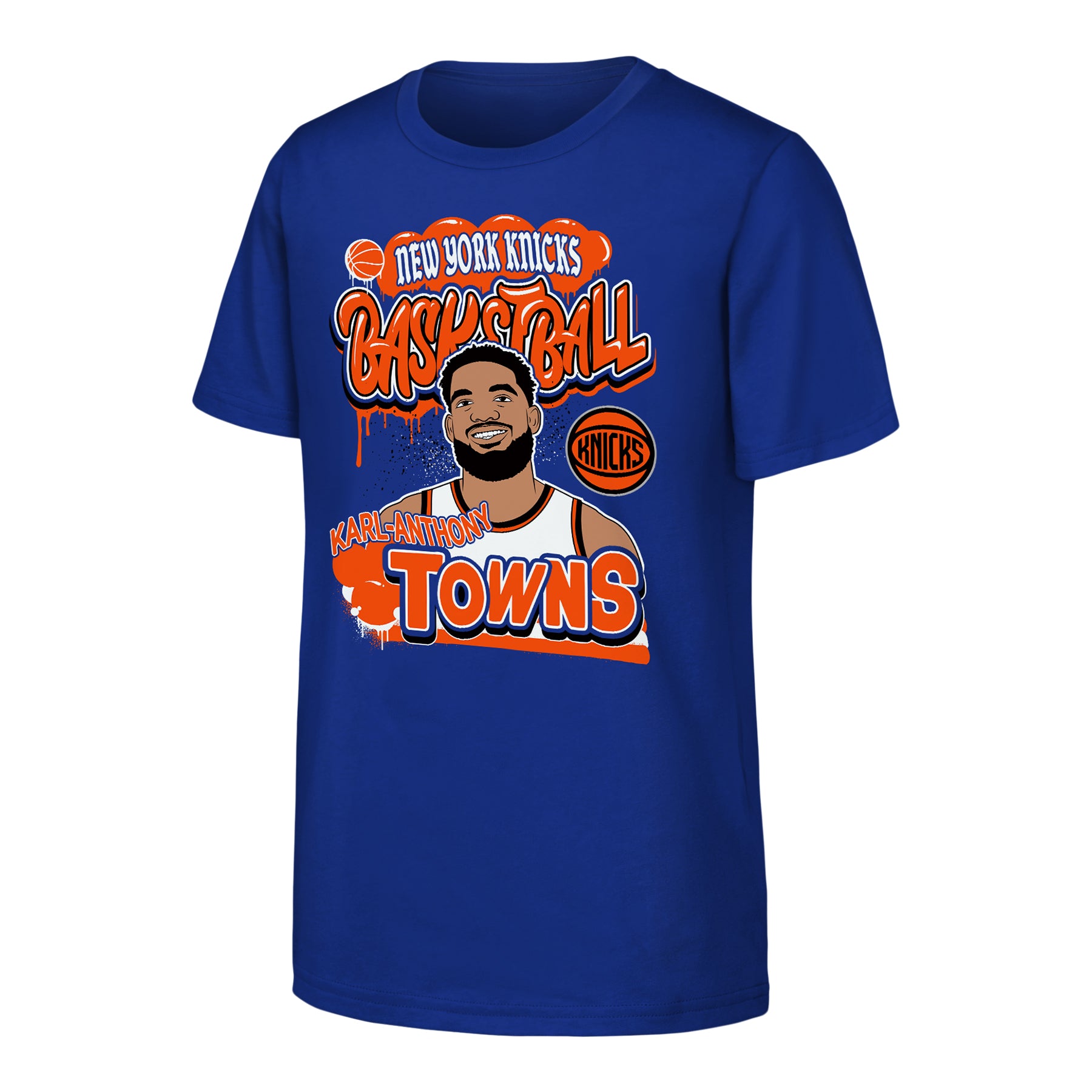 Towns Knicks Baller Tee - Denny's