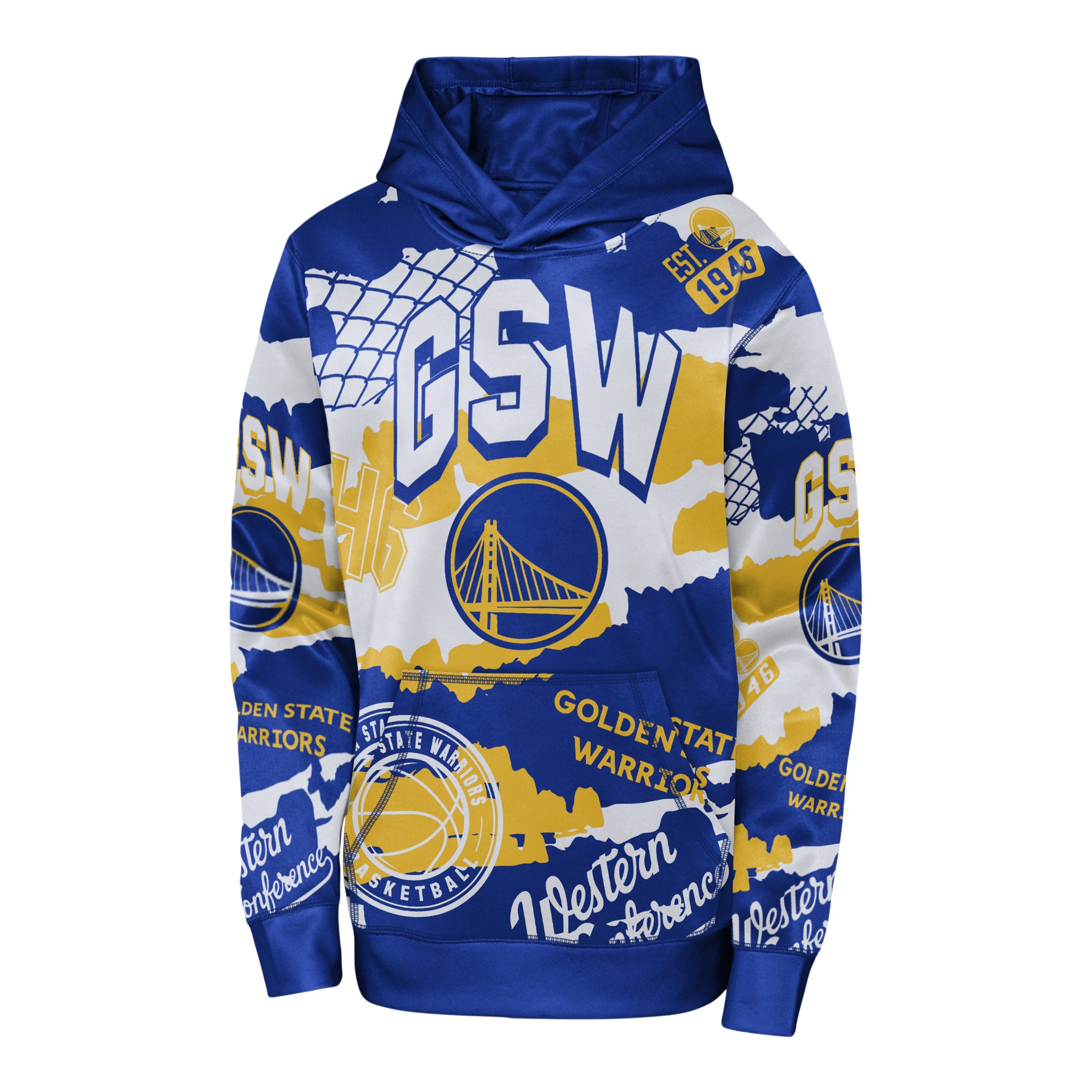 Warriors Over The Limit Sublimated Hoodie - Denny's