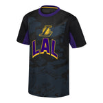 Lakers Down Screen Sublimated Shooter Tee - Denny's