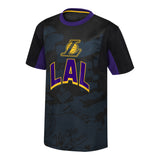 Lakers Down Screen Sublimated Shooter Tee - Denny's