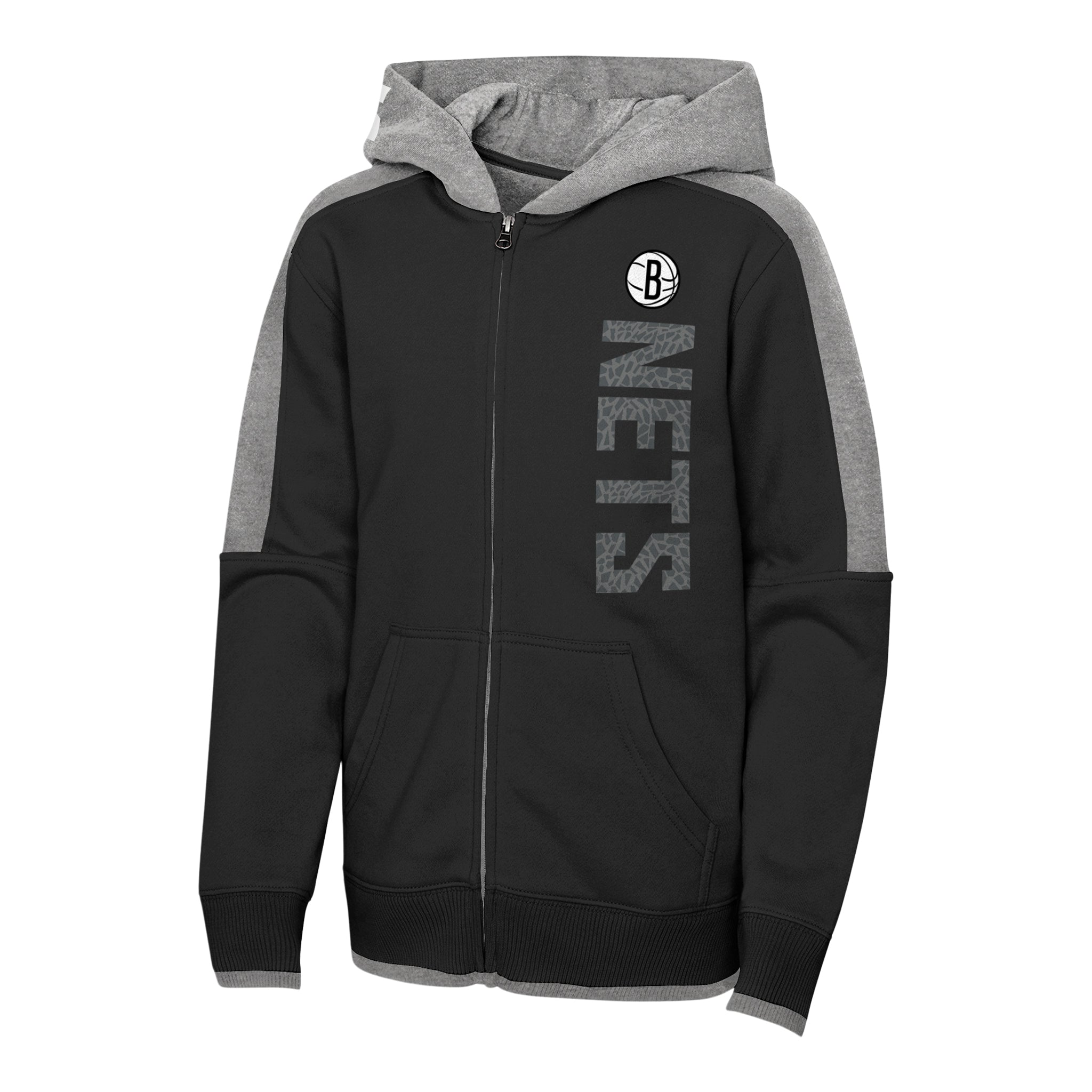 Nets Post Up Zip Hoodie - Denny's