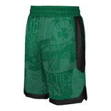 Celtics Street Art Printed Short - Denny's