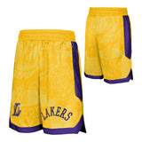 Lakers Street Art Printed Short - Denny's