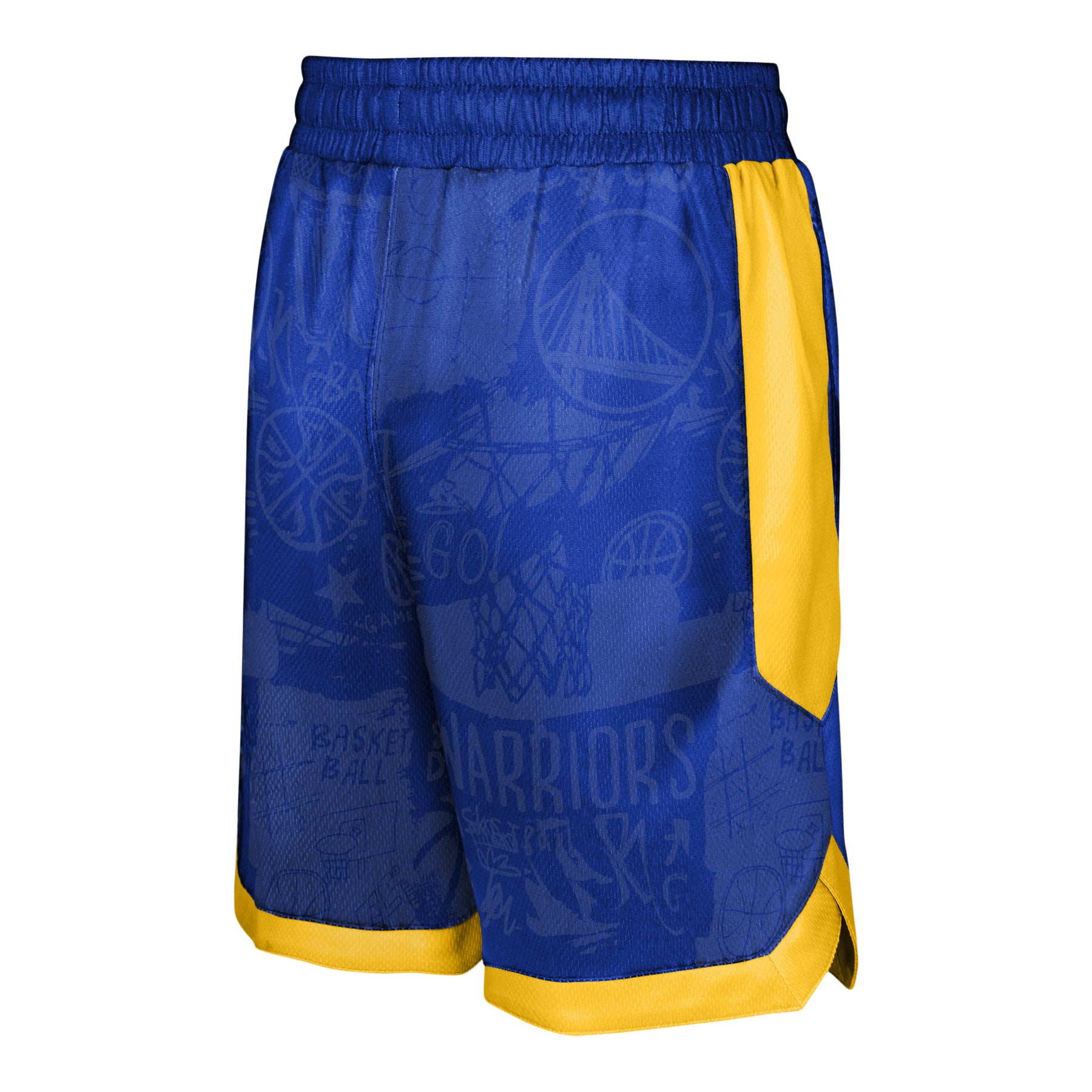 Warriors Street Art Printed Short - Denny's
