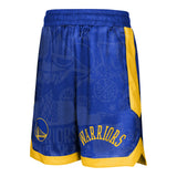 Warriors Street Art Printed Short - Denny's