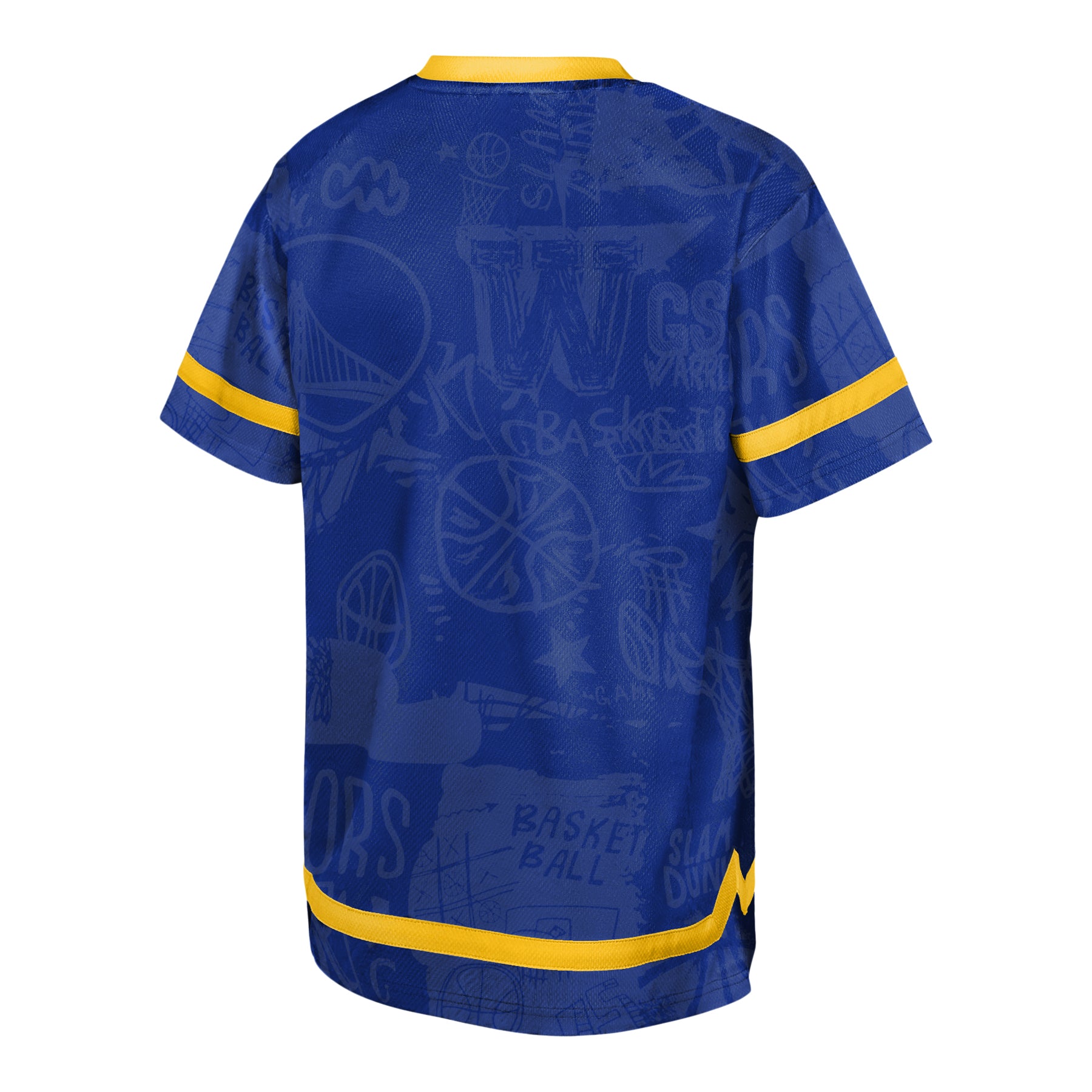 Warriors Getting Up Printed Shooter Tee - Denny's