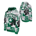 Celtics Wild Style Sublimated Hoodie - Denny's