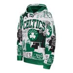 Celtics Wild Style Sublimated Hoodie - Denny's