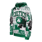 Celtics Wild Style Sublimated Hoodie - Denny's
