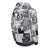 Nets Wild Style Sublimated Hoodie - Denny's