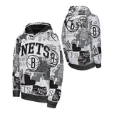 Nets Wild Style Sublimated Hoodie - Denny's