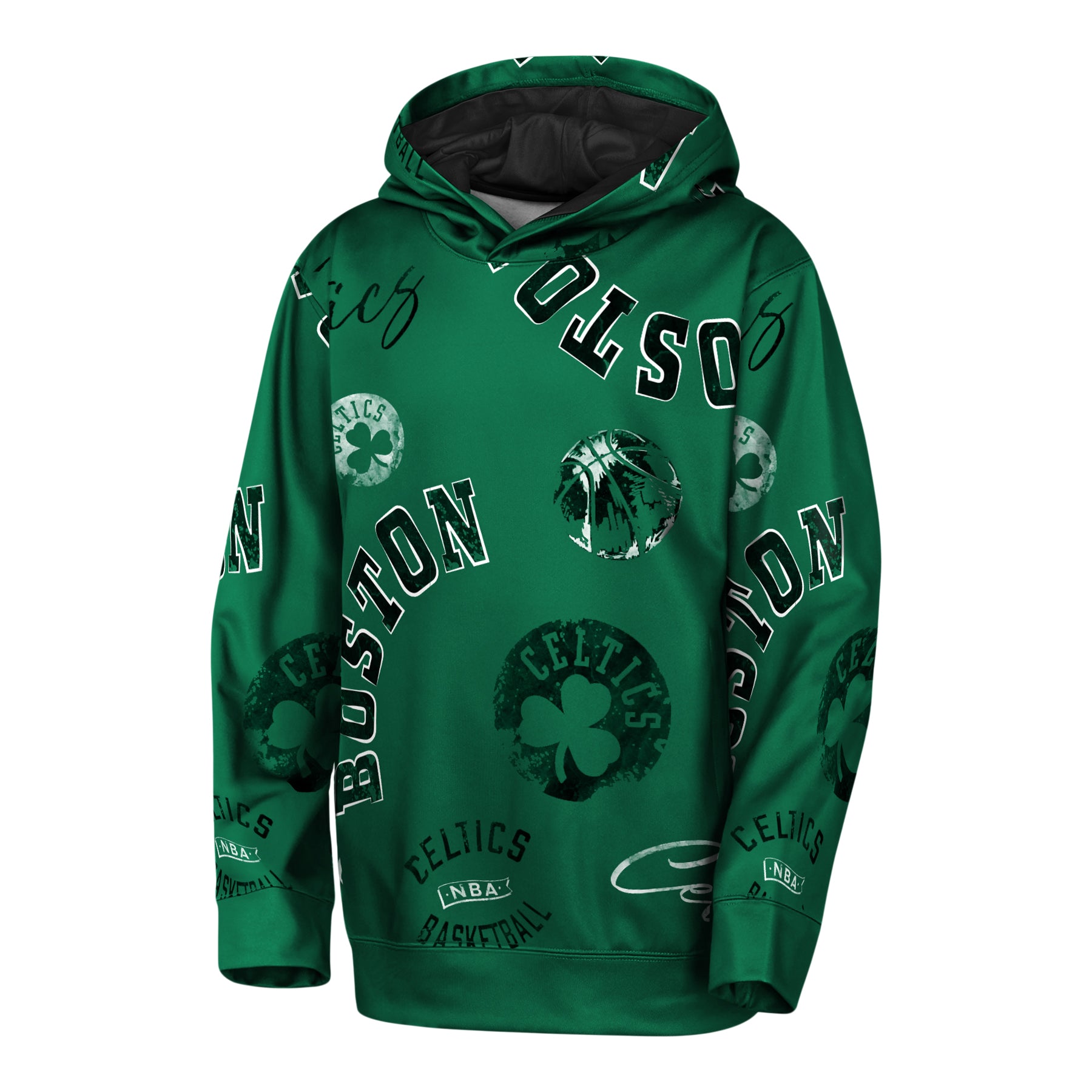Celtics Moving Violation Sublimated Hoodie - Denny's