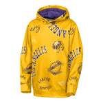 Lakers Moving Violation Sublimated Hoodie - Denny's