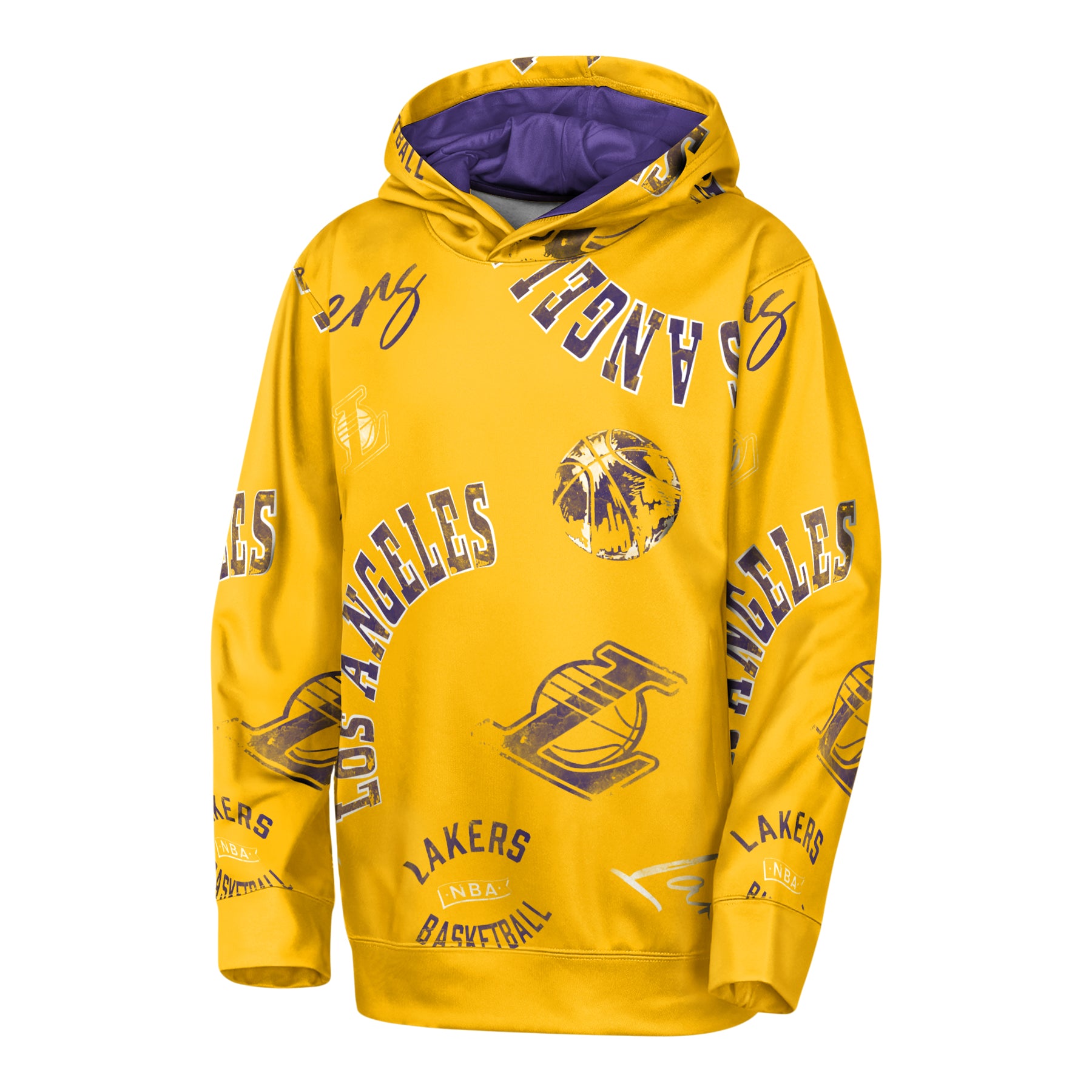 Lakers Moving Violation Sublimated Hoodie - Denny's