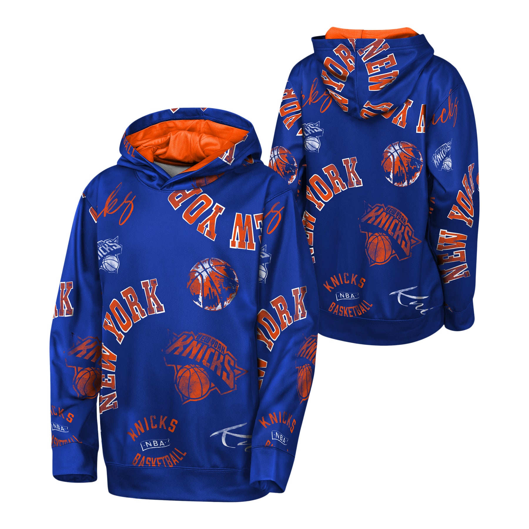 Knicks Moving Violation Sublimated Hoodie - Denny's