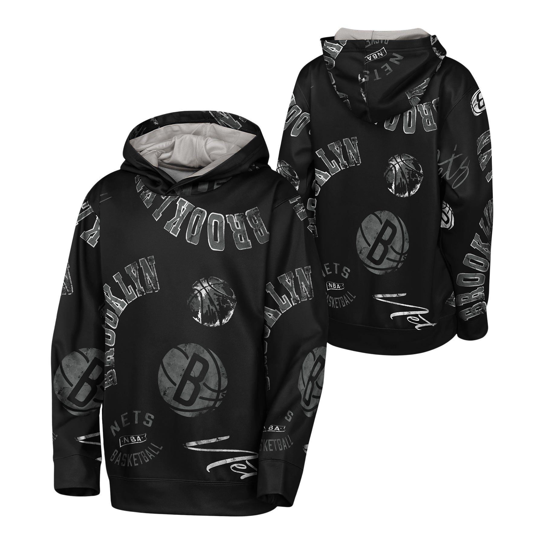 Nets Moving Violation Sublimated Hoodie - Denny's