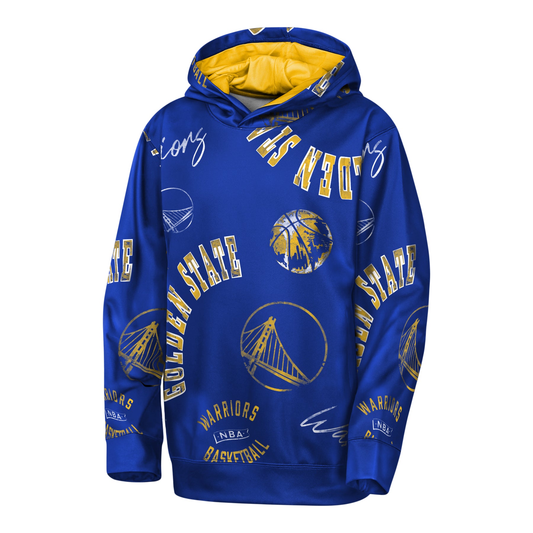Warriors Moving Violation AOP Sublimation Pullover - Denny's