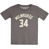 Antetokounpo Bucks Triblend Name & Number Tee - Denny's