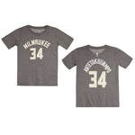 Antetokounpo Bucks Triblend Name & Number Tee - Denny's
