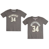 Antetokounpo Bucks Triblend Name & Number Tee - Denny's