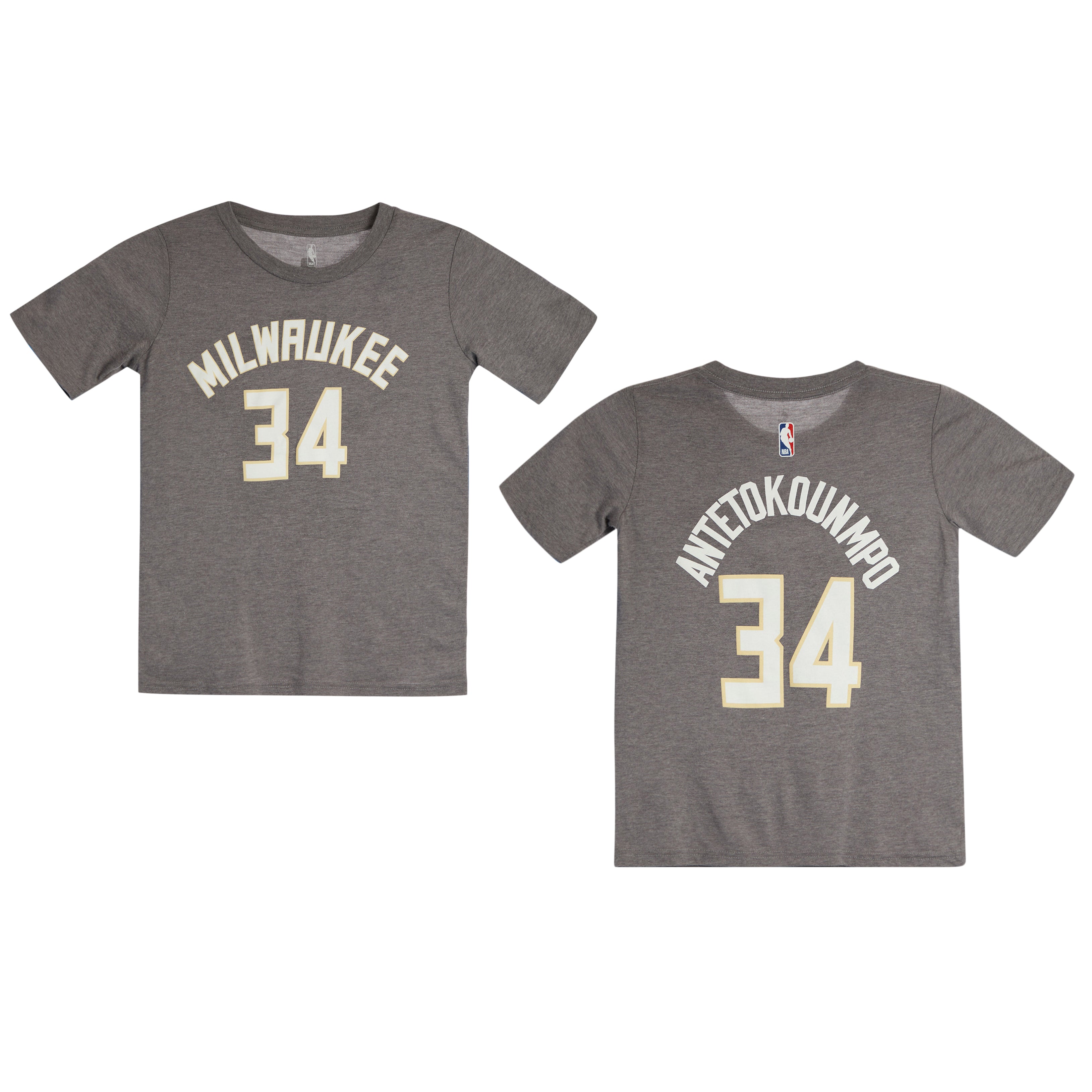 Antetokounpo Bucks Triblend Name & Number Tee - Denny's
