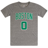 Tatum Celtics Triblend Name and Number Tee - Denny's