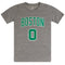 Tatum Celtics Triblend Name and Number Tee - Denny's