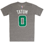 Tatum Celtics Triblend Name and Number Tee - Denny's