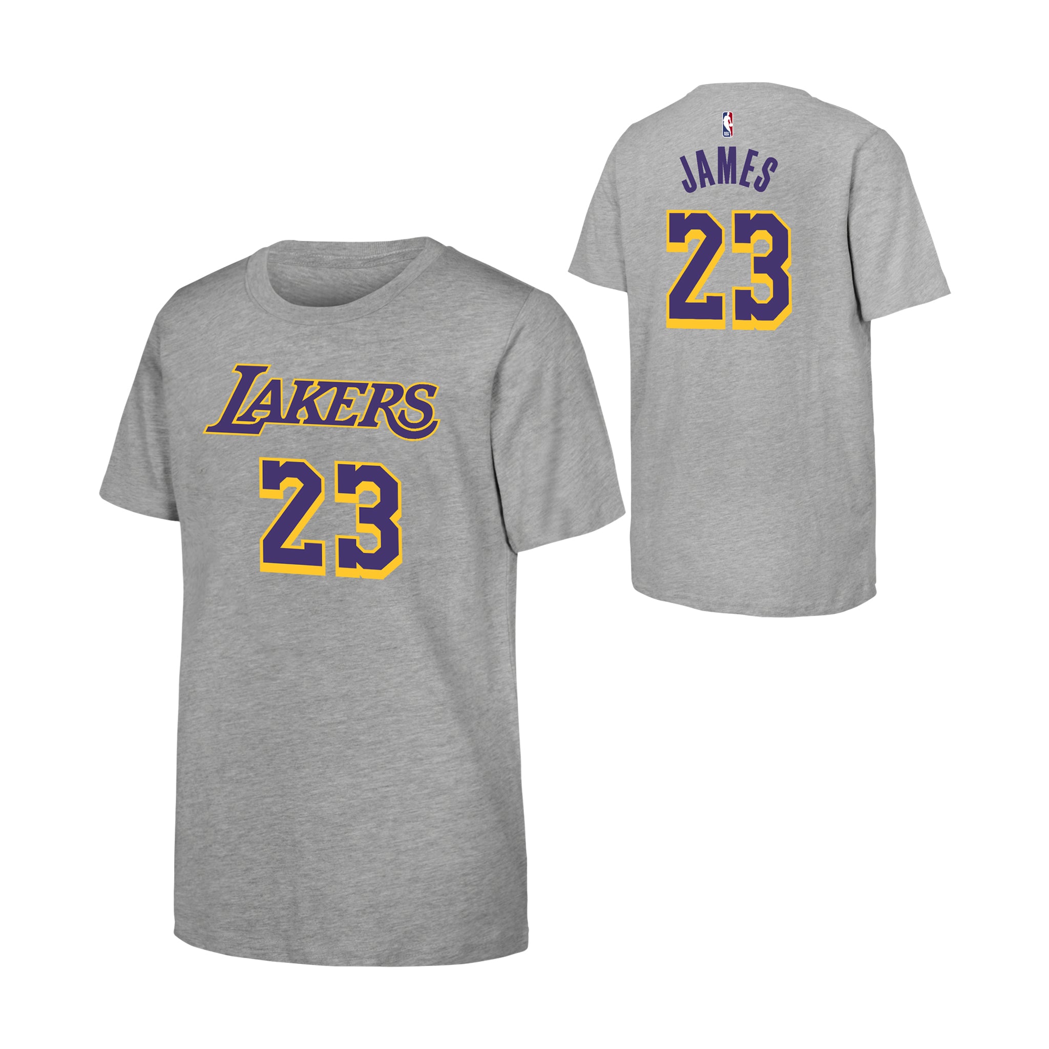 James Lakers Triblend Name & Number Tee - Denny's