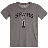 Wembanyama Spurs Triblend Name & Number Tee - Denny's