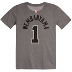 Wembanyama Spurs Triblend Name & Number Tee - Denny's