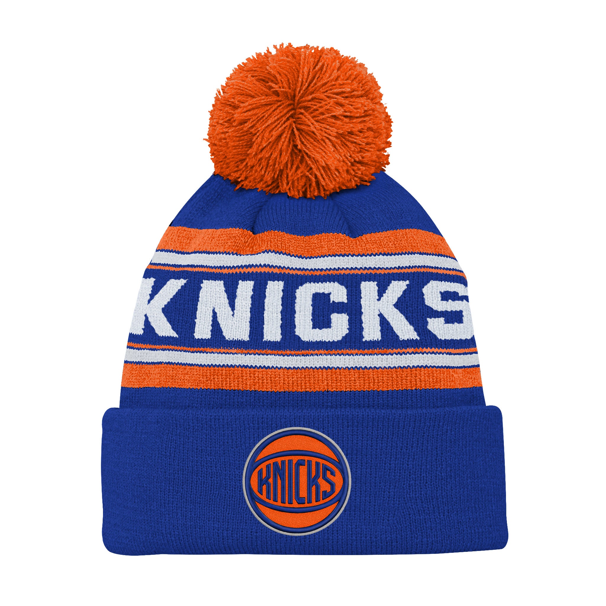 Knicks Kids Cuff Knit with Pom - Denny's
