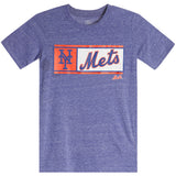 Mets Homerun Derby Triblend Tee - Denny's