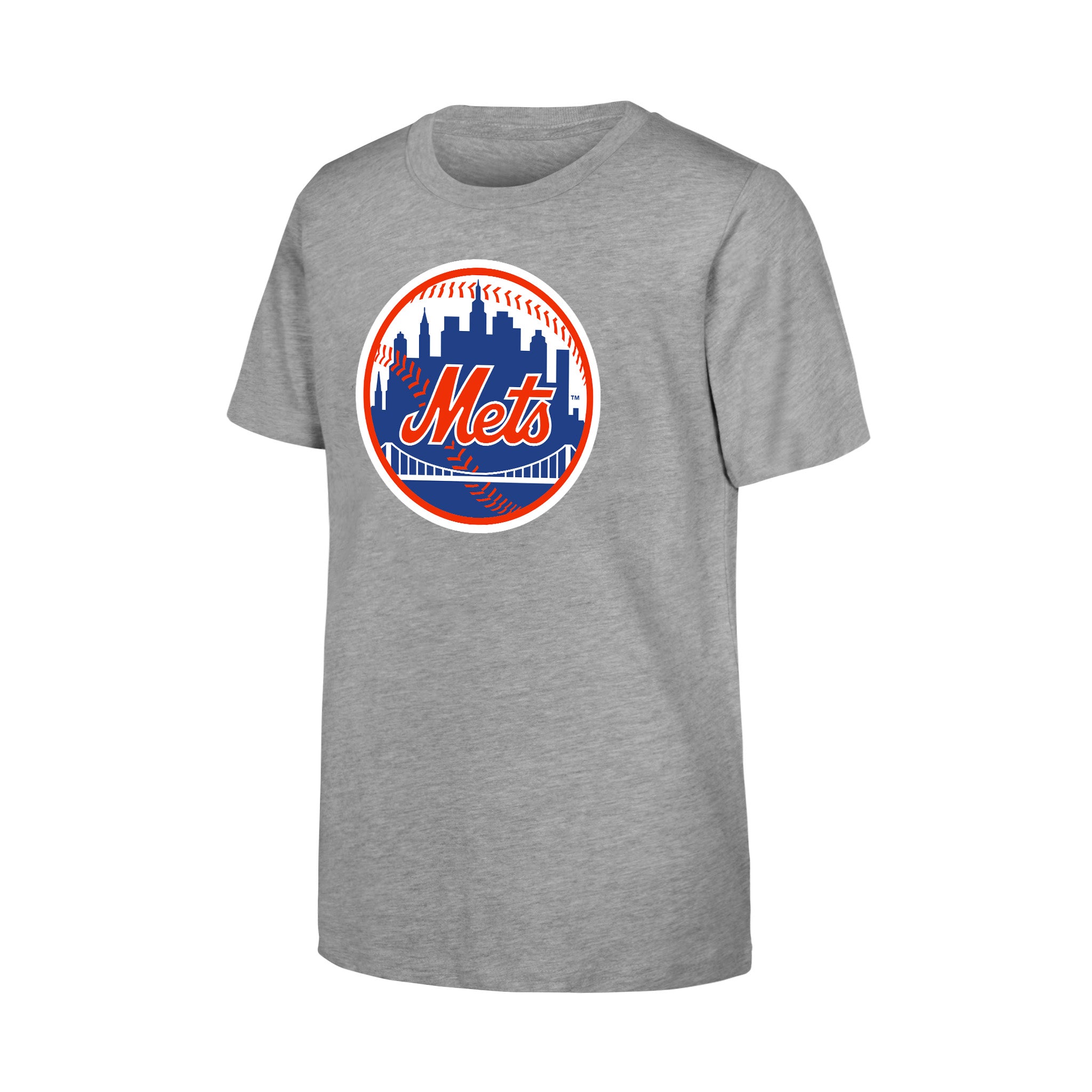 Mets Primary Logo Triblend Tee - Denny's
