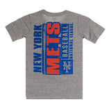 Mets Line Drive Triblend Tee
