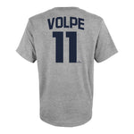 Volpe Yankees Triblend Name & Number Tee - Denny's