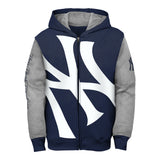 Yankees Post Card Zip Hoodie - Denny's