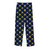 Michigan Team Color Printed Lounge Pant - Denny's