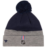 Rangers Draft Beanie Cuff With Pom