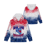 Rangers Frozen Frenzy Sublimated Hoodie - Denny's