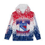 Rangers Frozen Frenzy Sublimated Hoodie - Denny's
