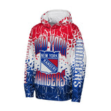 Rangers Frozen Frenzy Sublimated Hoodie - Denny's