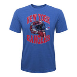 Rangers Goal Tender Triblend Tee - Denny's