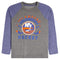 nIslanders Cross Stick Triblend Raglan - Denny's