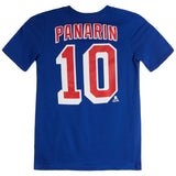 Panarin Rangers Flat Name & NumberTee - Denny's