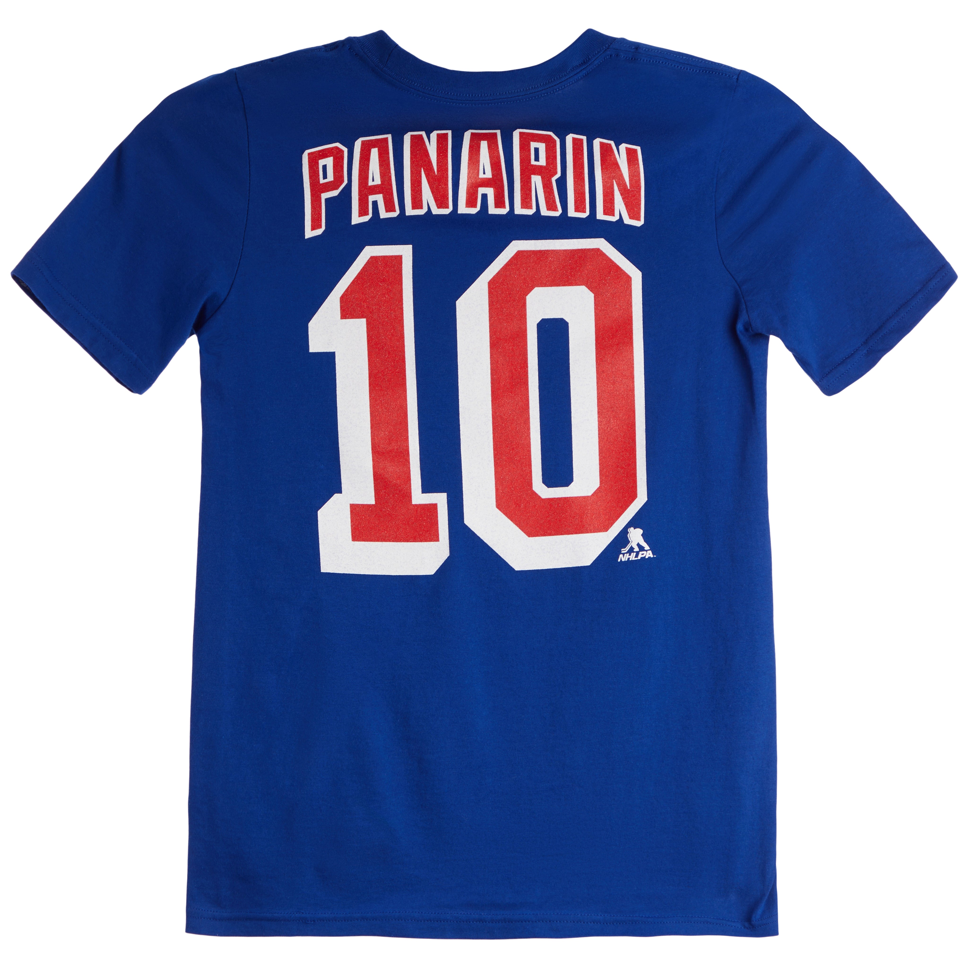 Panarin Rangers Flat Name & NumberTee - Denny's
